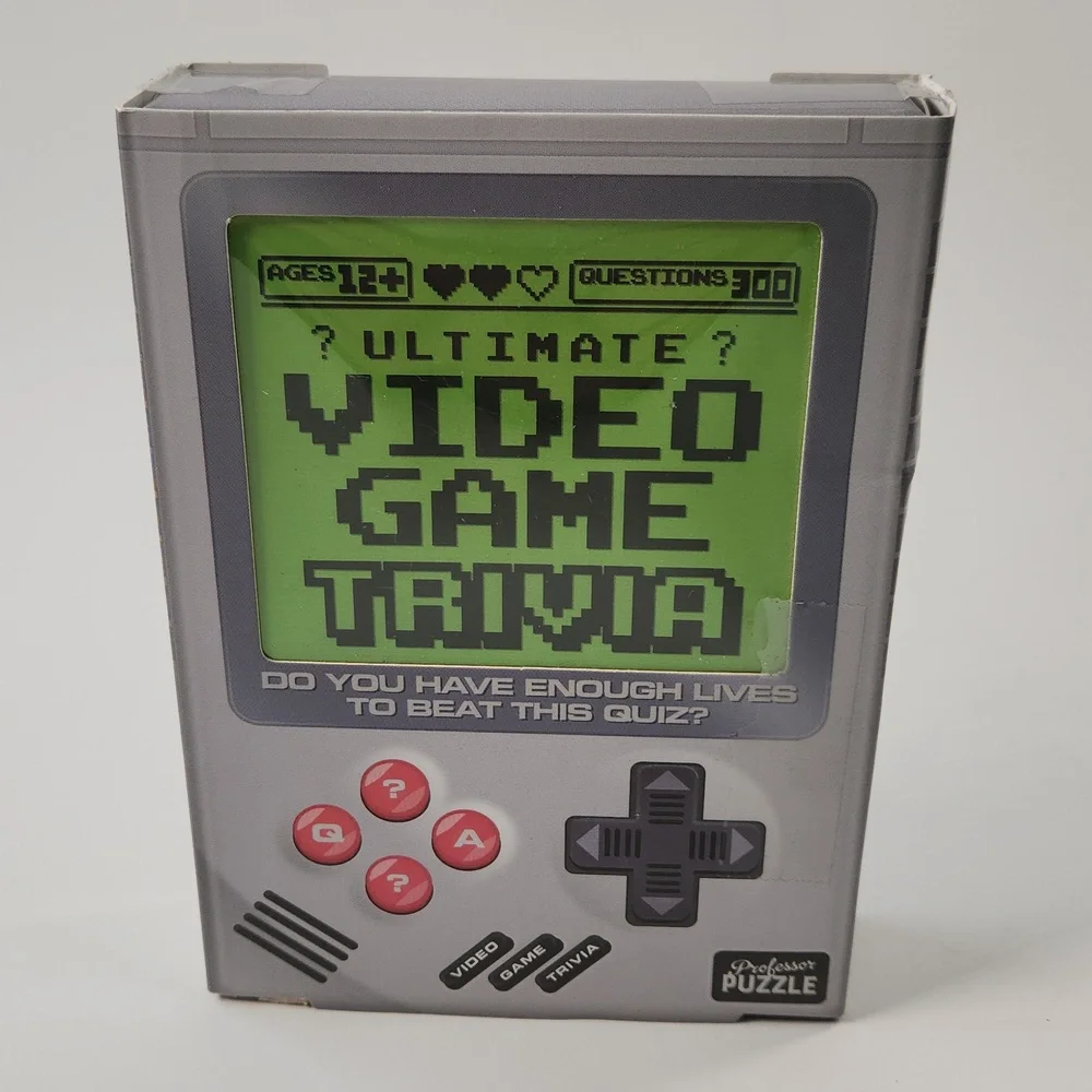 NWT Ultimate Video Game Trivia 300 Questions, Unplayed!